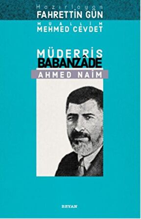 Müderris Babanzade Ahmed Naim