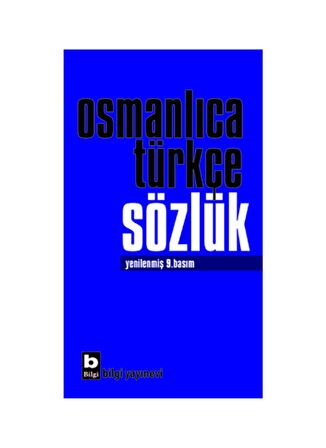 Osmanlıca Türkçe Sözlük