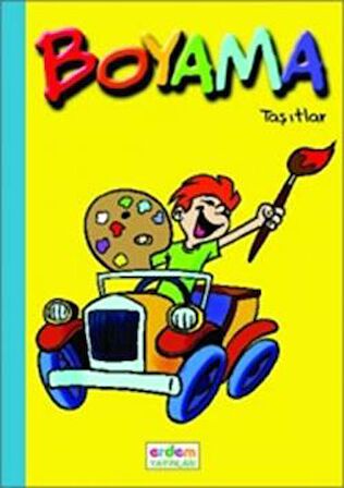 Boyama Kitabım - Taşıtlar ve Meslekler