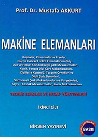 Makine Elemanları Cilt: 2