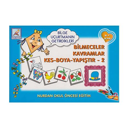 Bilmeceler Kavramlar Kes Boya Yapıştır - 2