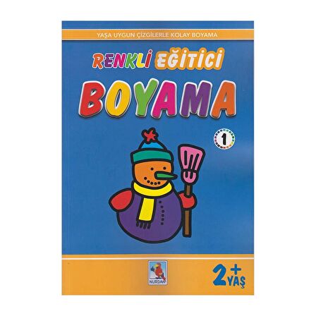 Renkli Eğitici Boyama 1 - 2+ Yaş