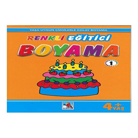 Renkli Eğitici Boyama 1 - 4+ Yaş