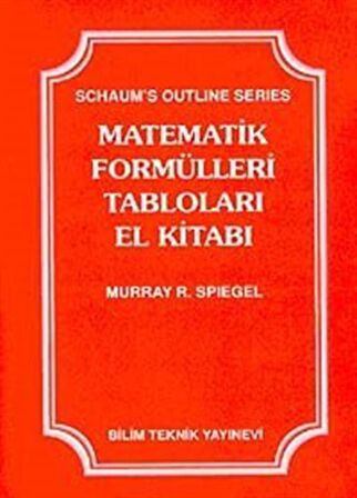 Matematik Formülleri Tabloları El Kitabı