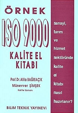 Örnek ISO 9000 Kalite El Kitabı