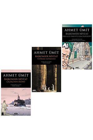 Başkomser Nevzat Çiçekçinin Ölümü - Tapınak Fahişeleri - Davulcu Davut’u Kim Öldürdü? (3 Kitap)