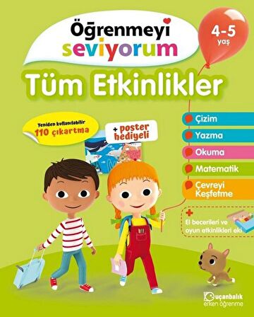 Tüm Etkinlikler - Öğrenmeyi Seviyorum 4-5 Yaş