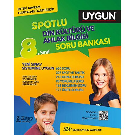 8. Sınıf Din Kültürü ve Ahlak Bilgisi Soru Bankası