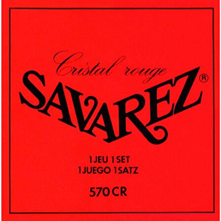 Savarez 570CR Crystal Rouge Klasik Gitar Tel Seti