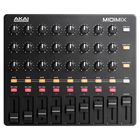 AKAI MIDIMIX 8 Kanal Taşınabilir MIDI Mixer