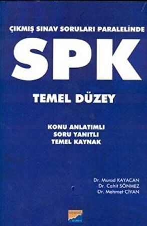 Çıkmış Sınav Soruları Paralelinde SPK Temel Düzey