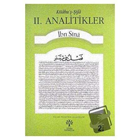 Kitabu'ş-Şifa - 2. Analitikler