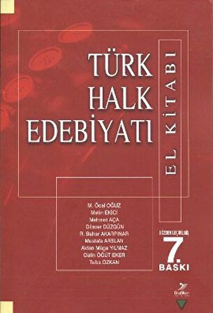 Türk Halk Edebiyatı ( El Kitabı)