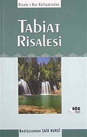 Tabiat Risalesi / Orta Boy Cep / Bediüzzaman Said Nursi