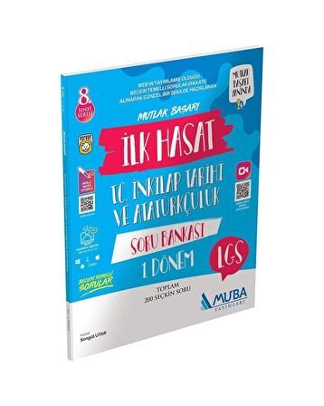 8. Sınıf LGS 1. Dönem İnkılap Tarihi ve Atatürkçülük Hasat Soru Bankası