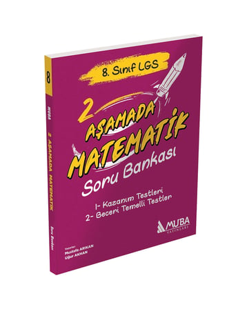 Muba Yayınları 8.Sınıf 2 Aşamada Matematik Soru Bankası
