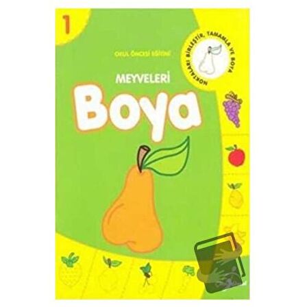 Okul Öncesi Boyamalı Alıştırma 10 Kitap Takım