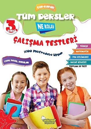 3. Sınıf Tüm Dersler Çalışma Testleri