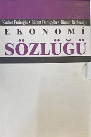 Ekonomi Sözlüğü