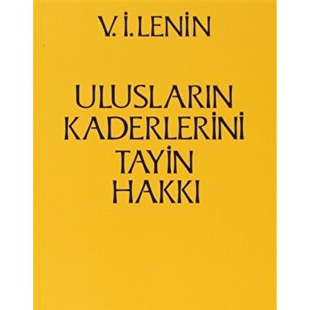 Ulusların Kaderlerini Tayin Hakkı