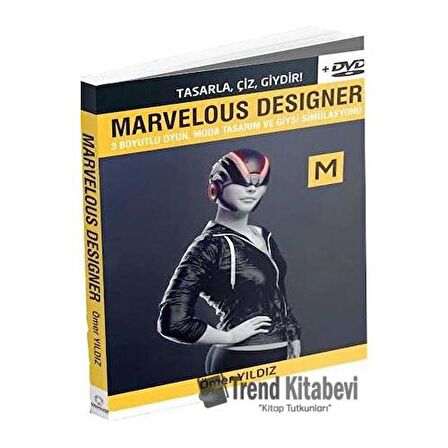 Marvelous Designer - 3 Boyutlu Oyun Moda Tasarım ve Giysi Simülasyonu - Dvd Ekiyle