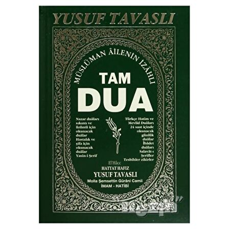 Müslüman Ailenin İzahlı Tam Dua Kitabı (B04)