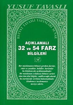 Açıklamalı 32 ve 54 Farz Bilgileri (C11)
