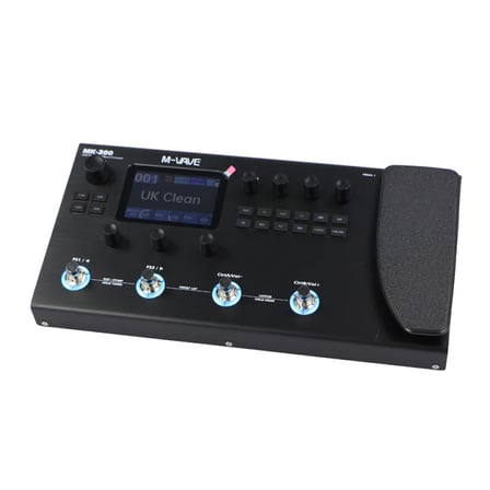 M-VAVE MK-300 Guitar/Bass Multi-Effects Processor – Amfi Modelleyici, Looper, Drum Machine