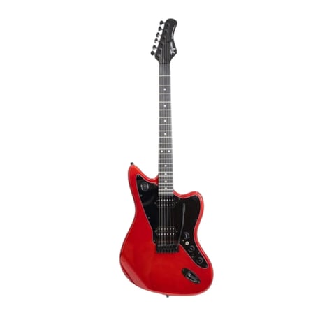 Tagima Duo Smart HH Candy Apple Red Offset (Jazzmaster Tarzı) Elektro Gitar