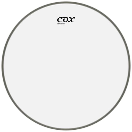 Cox 14 İnç Tek Kat Şeffaf Trampet Alt Derisi