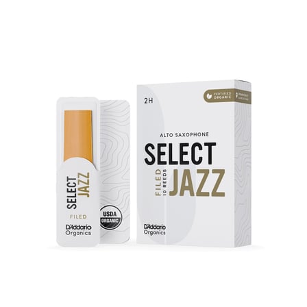 D\'Addario Woodwinds Organic Select Jazz Alto Saksafon Kamışı No:2 Hard