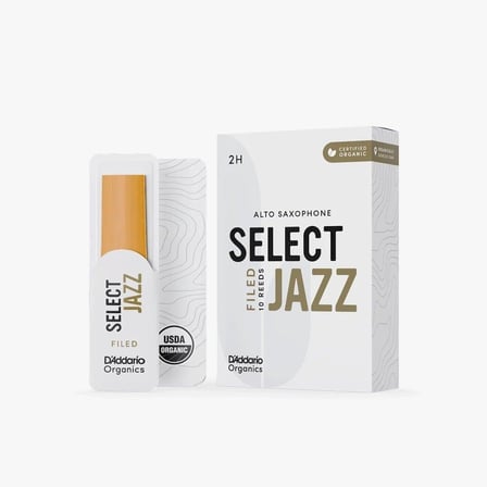 D\'Addario Woodwinds Organic Select Jazz Alto Saksafon Kamışı No:2 Hard