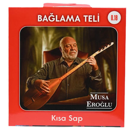 Pyramid Musa Eroğlu Bağlama Teli 0.18 (Kısa Sap)