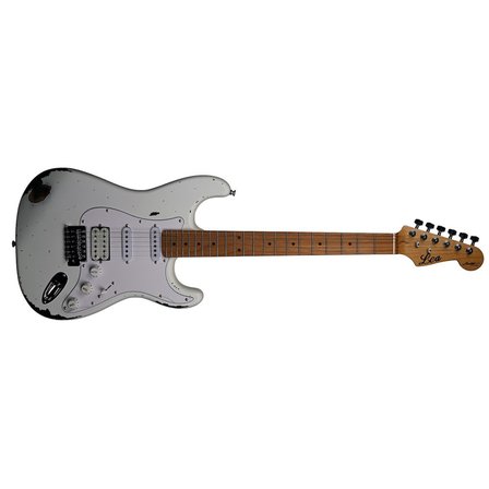 Lea RLC-100 PW Limited Edition Heavy Relic Elektro Gitar (Polar White)