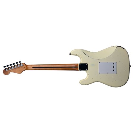Lea RLC-100 OW Limited Edition Heavy Relic Elektro Gitar (Olympic White)