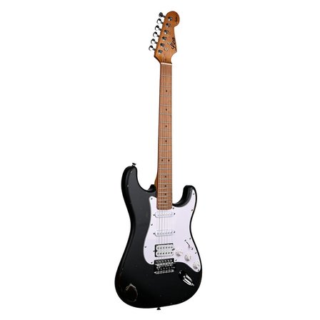 Lea RLC-100 BLK Limited Edition Heavy Relic Elektro Gitar (Black)