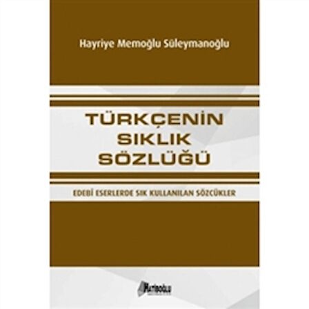 Türkçenin Sıklık Sözlüğü