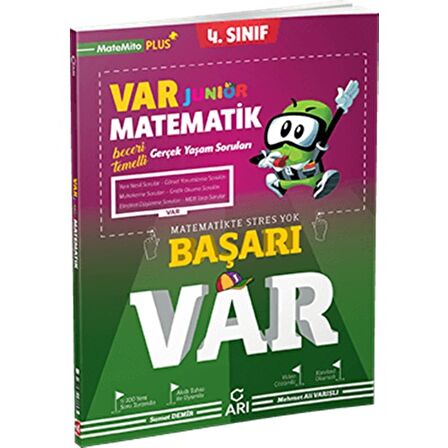 4. Sınıf Matematik VAR Junior Soru Bankası
