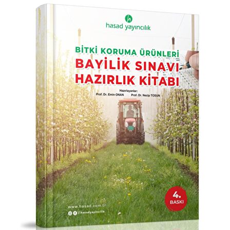 Bitki Koruma Ürünleri Bayilik Sınavı Hazırlık Kitabı (2022 Baskı)