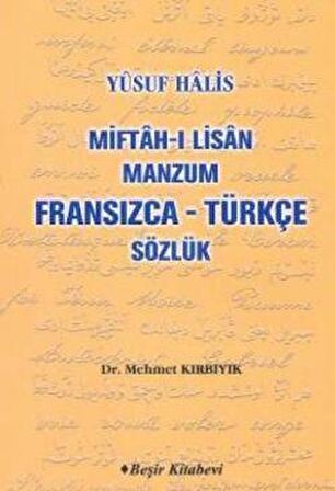 Miftah-ı Lisan Manzum Fransızca - Türkçe Sözlük