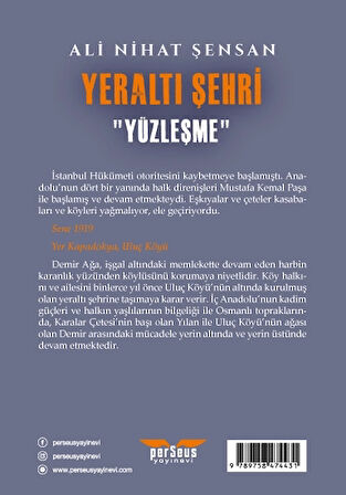 Yeraltı Şehri - Yüzleşme- : Ali Nihat Şensan- Perseus Yayınevi