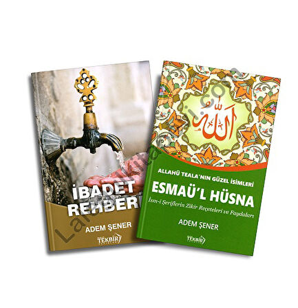 Esmaül Hüsna - İbadet Rehberi 2 Kitap