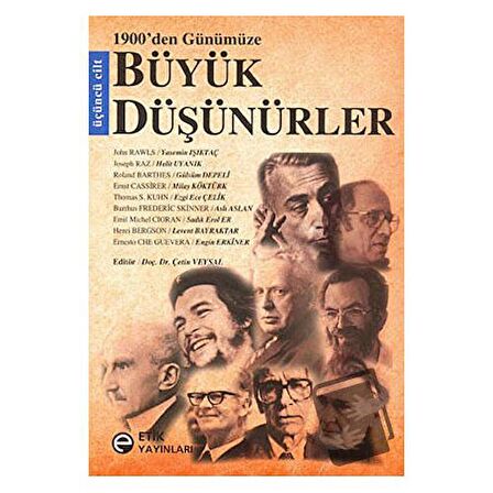 1900’den Günümüze Büyük Düşünürler 3. Cilt