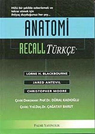 Anatomi Recall (Türkçe)