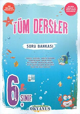 OKYANUS 6.SINIF TÜM DERSLER SORU BANKASI