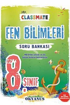 8. Sınıf Classmate Fen Bilimleri Soru Bankası