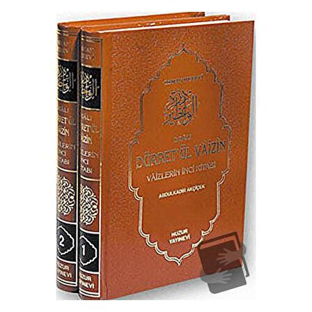 Dualı Dürret’ül Vaizin (2 Kitap Takım)