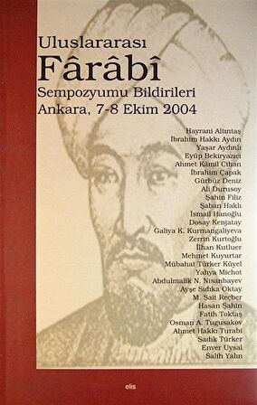 Uluslararası Farabi Sempozyumu Bildirileri