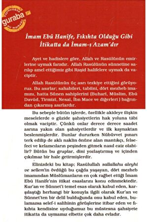 İmam Ebu Hanife’nin İtikat Esasları