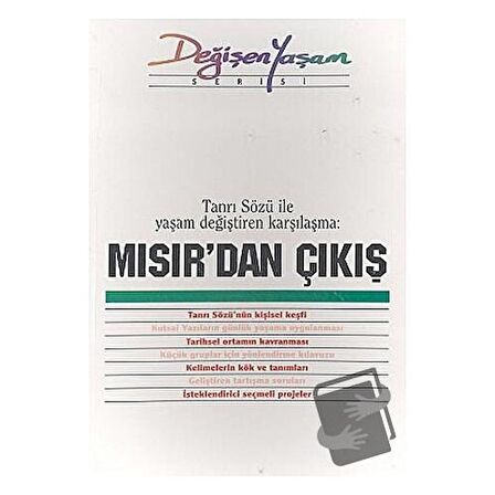 Mısır’dan Çıkış Tanrı Sözü ile Yaşam Değiştiren Karşılaşma